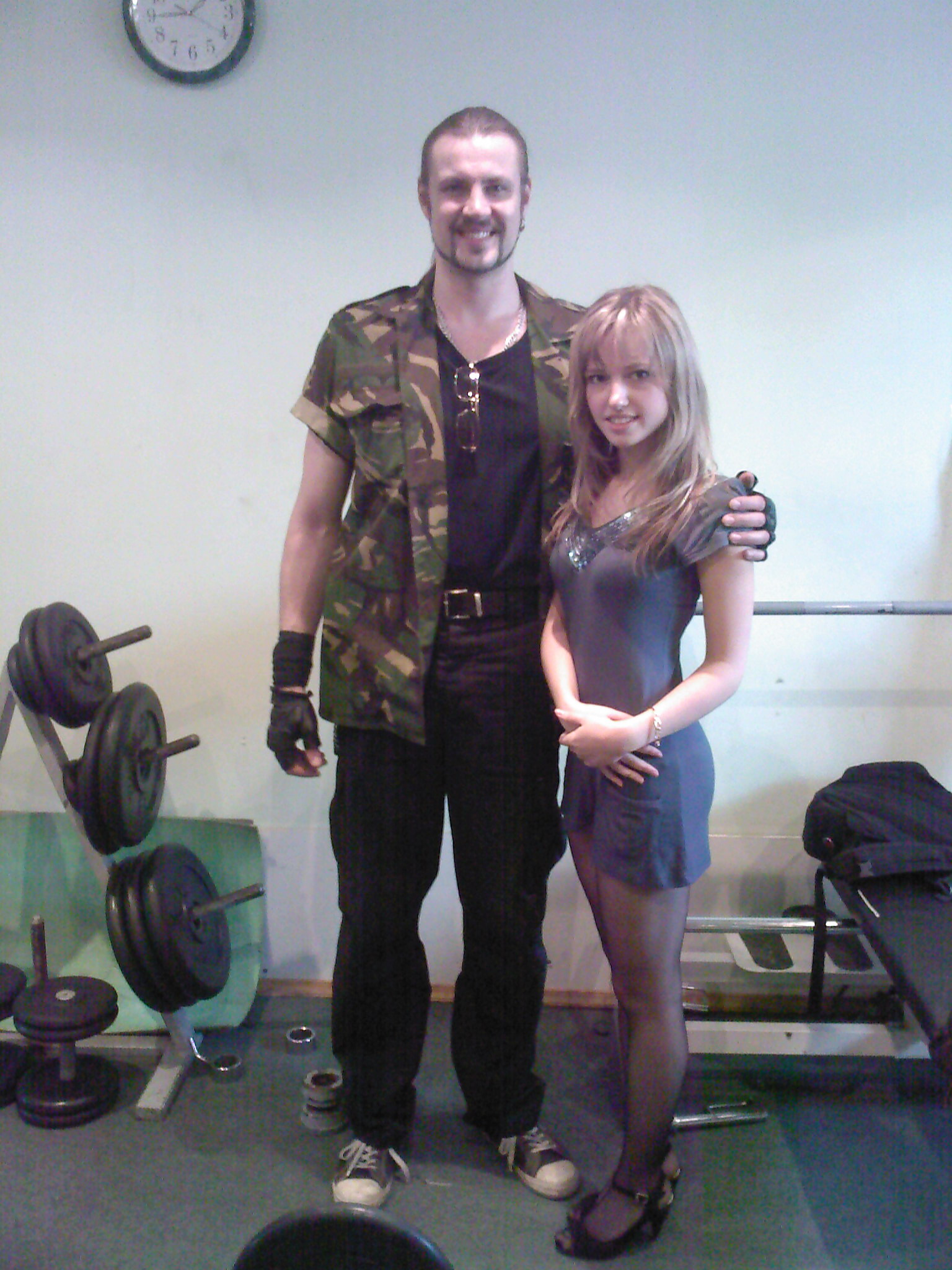 Павел Шуваев с женой